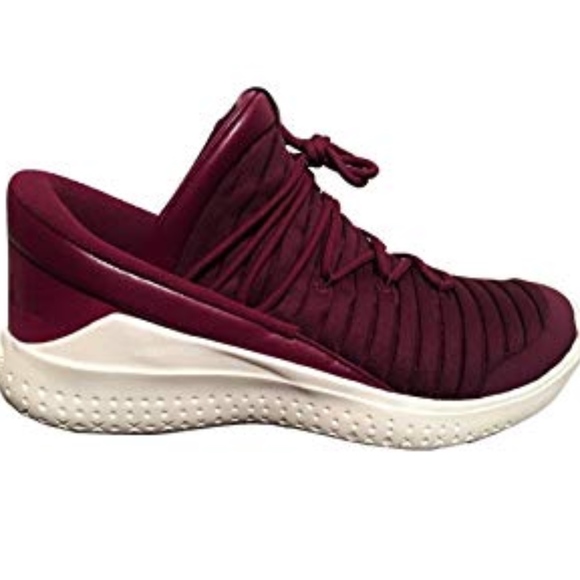 Nike Jordan Flight Luxe Purple Bordeaux Sneakers - Picture 4 of 5